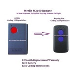 Merlin M2100 Garage Door Remote